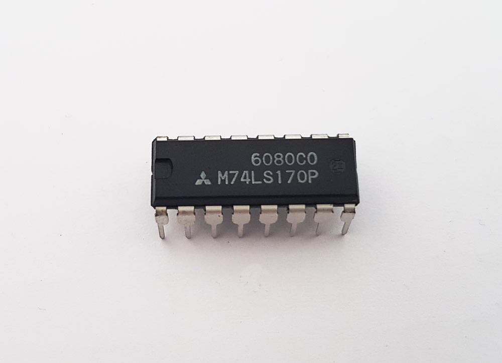 Schukat 74LS170 4x4 REG. FILE