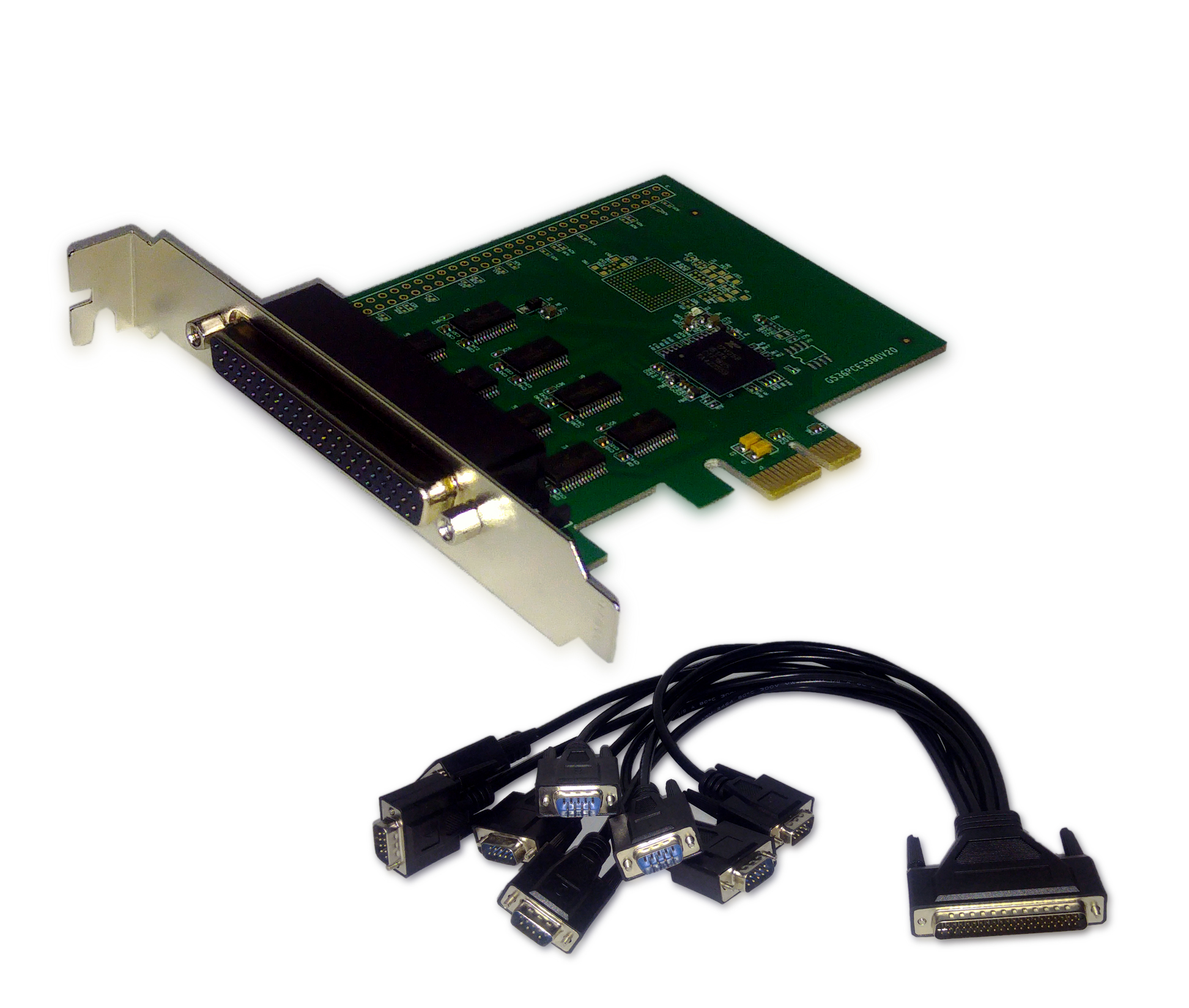 BEEK BA-RS232/8-EX Beek RS-232 (Seri) 8 Port PCI Express Kart