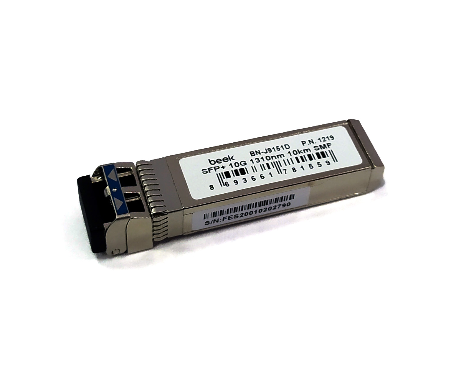 BEEK BN-J9151D Beek HP 10 Gigabit SFP+ SingleMode Modül SFP+ 10G 1310 nm 10km DDM SMF HP/Aruba ürünleriyle uyumlu