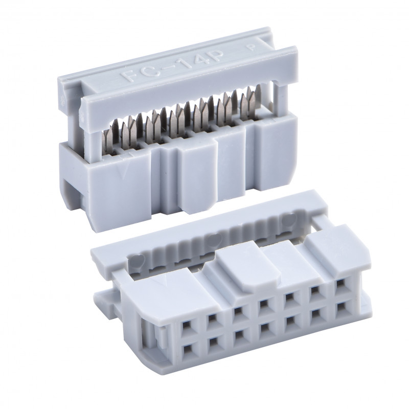 Assmann AWP 14-7240-T İki Sıra Dişi 14 Pin Yassı Kablo Konnektörü