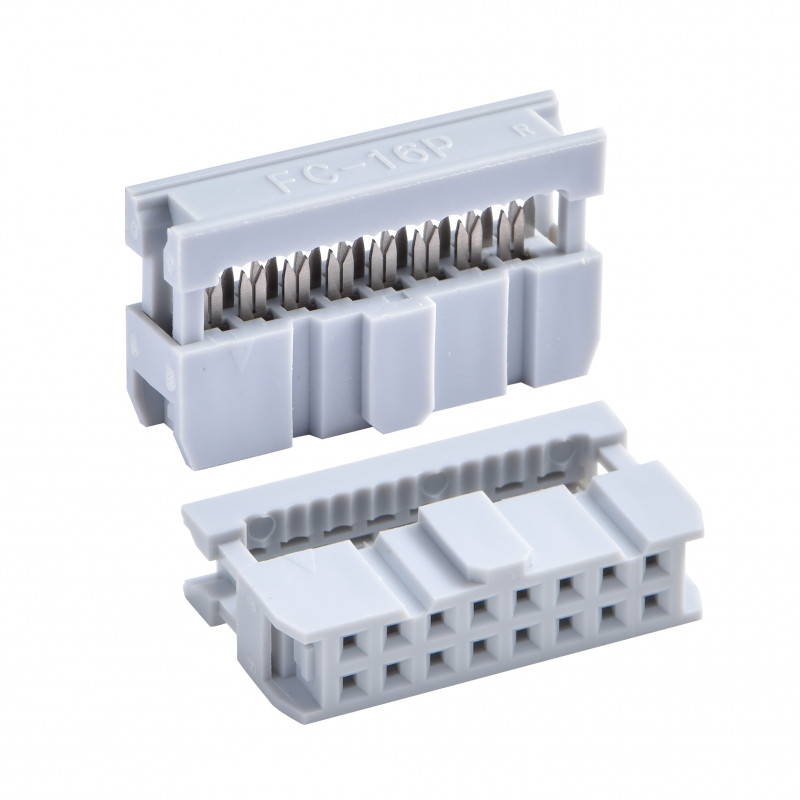 Assmann AWP 16-7240-T İki Sıra Dişi 16 Pin Yassı Kablo Konnektörü