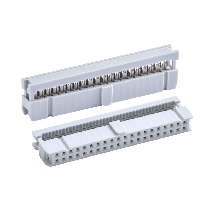 Assmann AWP 40-7240-T İki Sıra Dişi 40 Pin Yassı Kablo Konnektörü