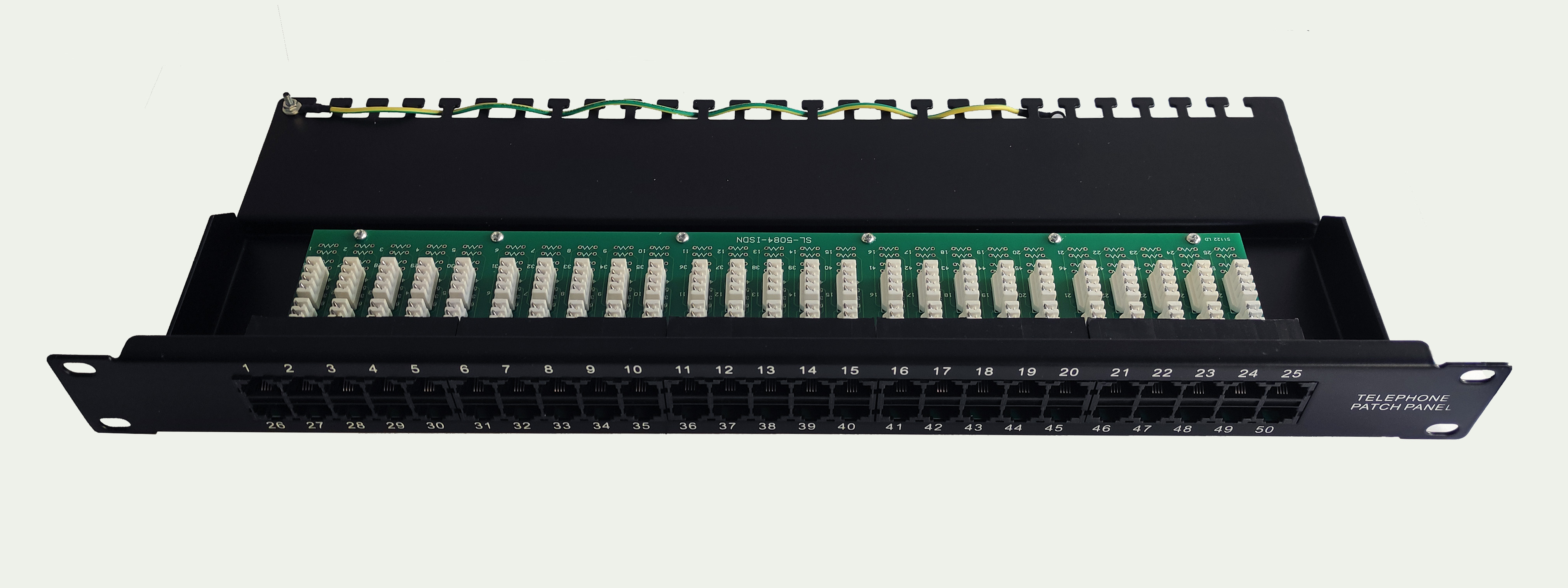 BEEK BN-PP-C3-50 Beek 50 port CAT 3 ISDN Patch Panel
