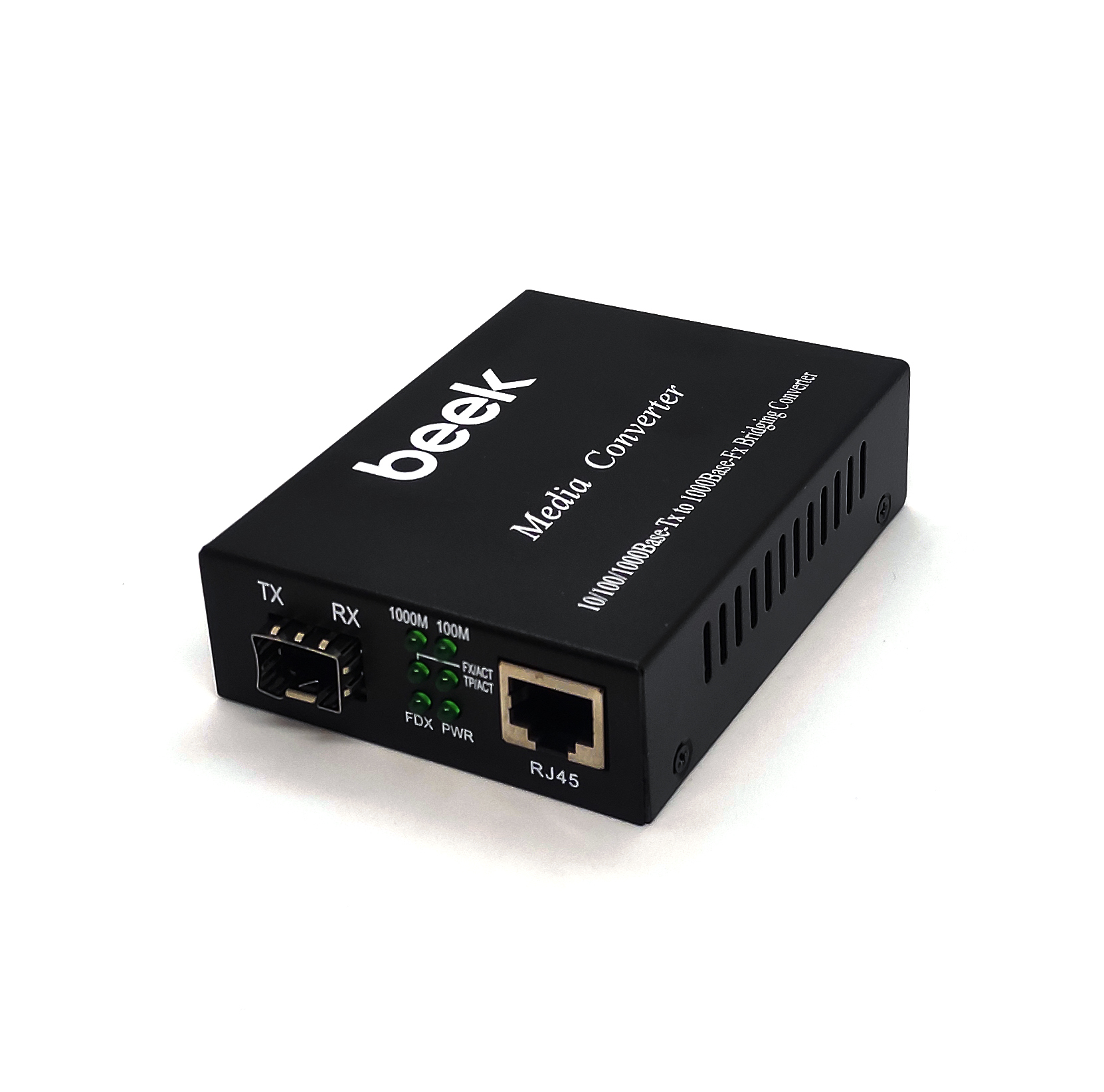 BEEK BN-GS-LC-SFP Beek Gigabit Ethernet to Gigabit SFP Media Converter
Beek 10/100/1000Base-T to 1000Base-Fx Media Converter