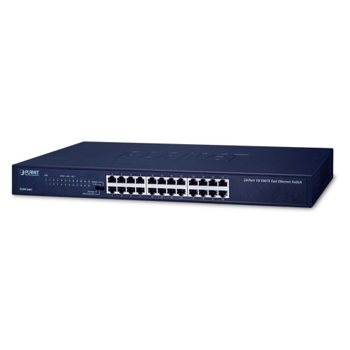Planet PL-FNSW-2401 Yönetilemeyen Switch (Unmanaged Switch)
24 x 10/100Base-T