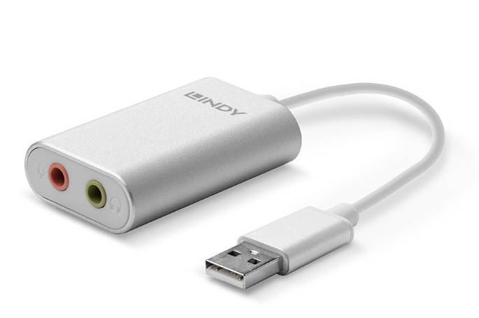 Lindy LIN-42926 USB Tip A <-> Ses Dönüştürücü
USB Type A to Audio Converter