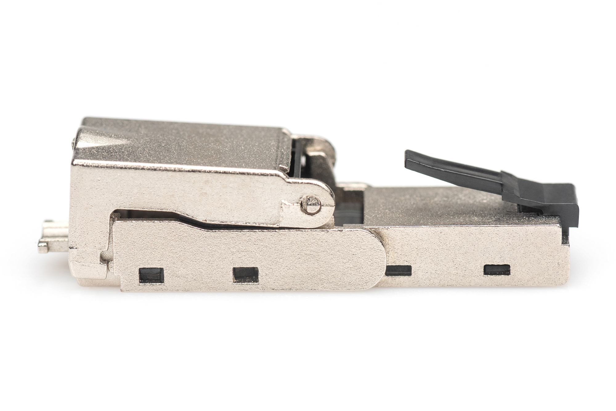 Digitus DN-93636 Digitus CAT 6A Modüler Sahada Sonlandırma Fişi
Bükülebilir RJ45 alan sonlandırma tertibatı
AWG 22-27 katı ve çok telli kablo için uygundur
Zırhlı/Shielded
TIA 568A