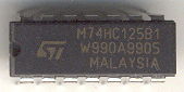 Schukat 74HC125 3-STATE QUAD BUS BUFFER