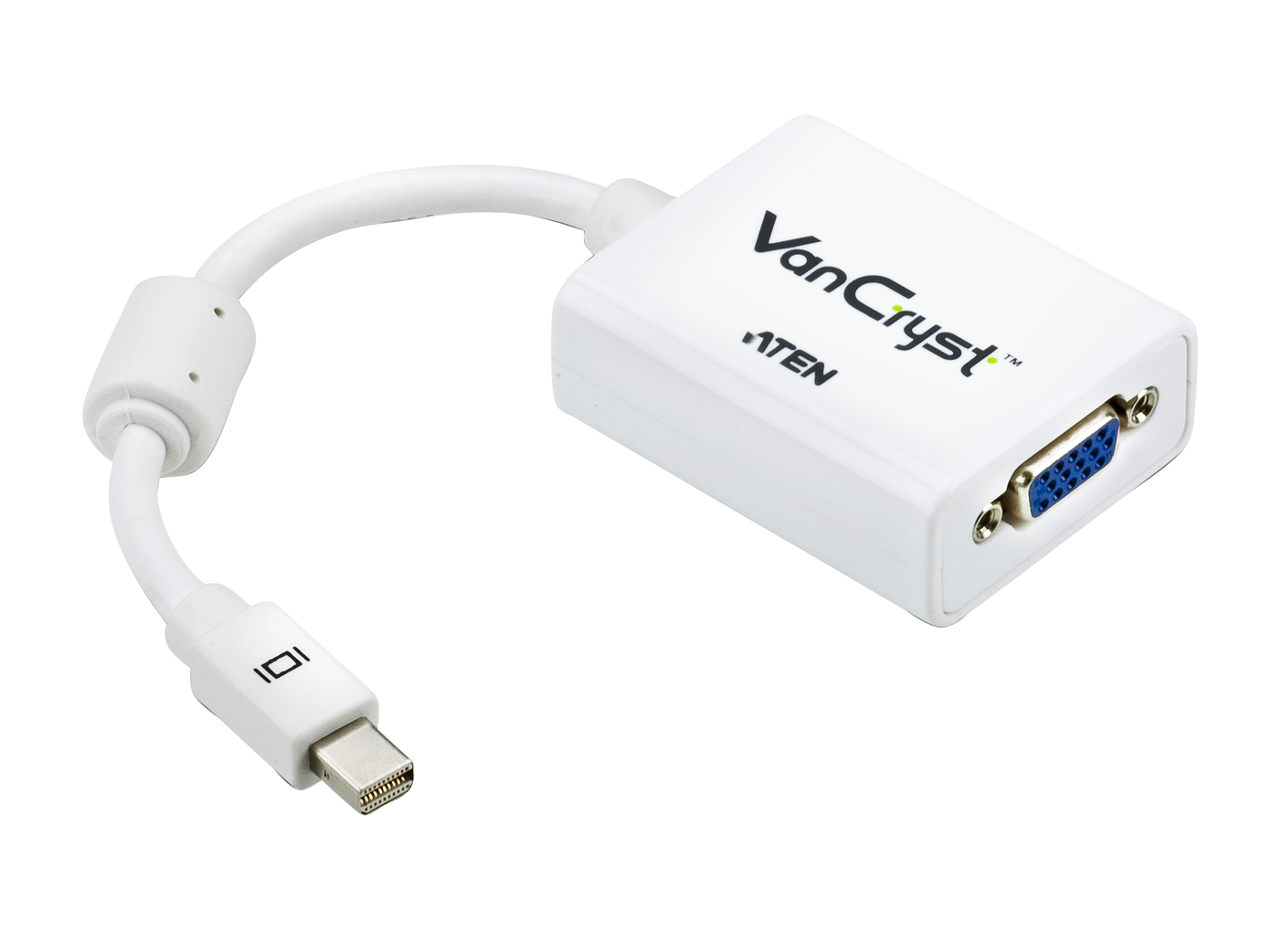 Aten ATEN-VC920 Mini DisplayPort (Mini DP) <-> VGA Çevirici Adaptör (Mini DisplayPort to VGA Adapter)