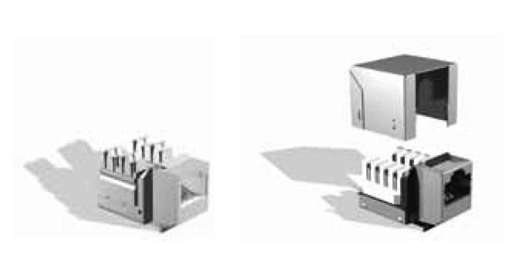 Leviton BR-C6CJAKF0K2 Brand-Rex Cat6Plus Category 6 Snap-In-Jack
