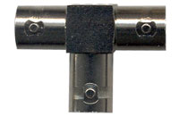 Vitelec VI-VBA110 BNC Jack-Jack-Jack T Adaptör