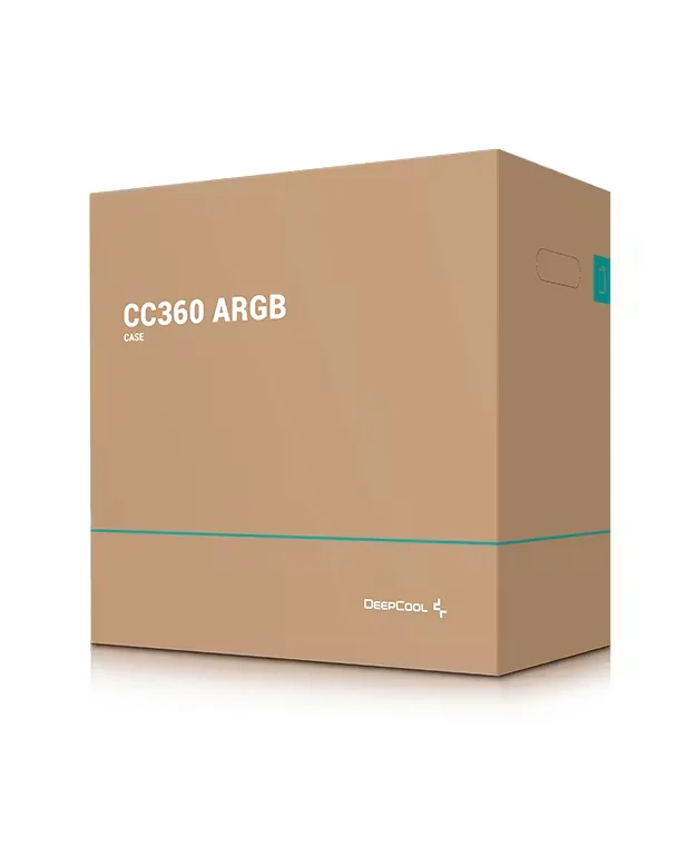 DEEPCOOL CC360 3-ARGB Fanlı Gaming Micro-Tower PC Kasası