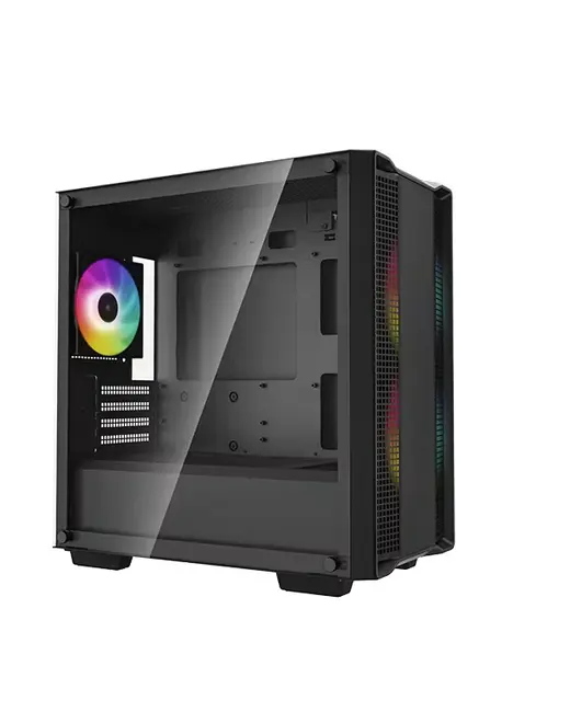 DEEPCOOL CC360 3-ARGB Fanlı Gaming Micro-Tower PC Kasası görseli 5