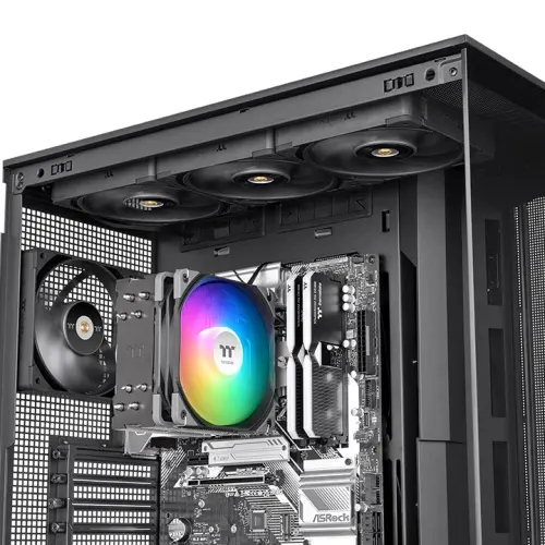 THERMALTAKE 120mm UX400 ARGB Hava Soğutmalı AM5-1851p İşlemci Soğutucu görseli 1