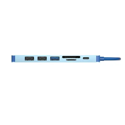 Vcom CUE18 Type-C To Hdmi(4K@30Hz)+Usb3.0+Usb-A2.0+SD2.0+TF2.0+Pd 3.0 100W Çoklayıcı alternatif görünüm