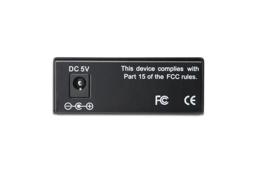 DIGITUS DN-82121-1 Media/Rate Converter, 10/100/1000Base-T - 1000Base-LX (Singlemode 10 km, SC) alternatif görünüm