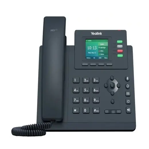 YEALINK SIP-T33G 2.4 INC RENKLİ EKRAN HD SES GÜRÜLTÜ ENGELLEME POE DESTEKLİ MASAÜSTÜ TELEFON görseli 2