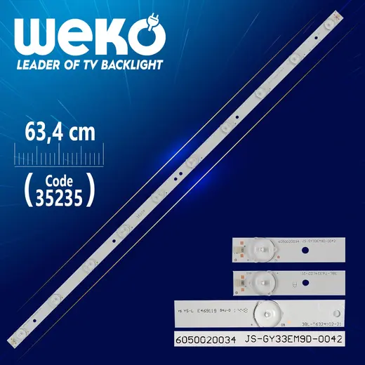 3BL-T6324102-21 A 605020034 JS-GY33EM9D-0042 63.2 CM 10 LEDLİ - (WK-256)
