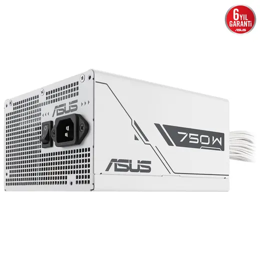 ASUS 750w 80+ Bronze PRIME 750B Power Supply Beyaz görseli 8