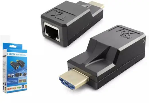 Hadron HDX1375 60mt Hdmi Extender Siyah Mini (Type-C Port)