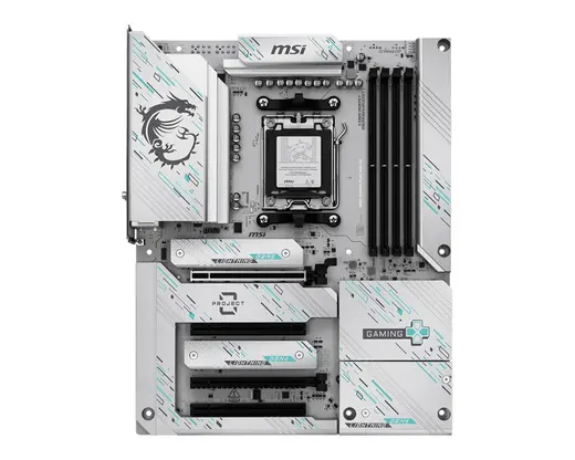 MSI B850 GAMING PLUS WIFI7 PZ DDR5 HDMI-DP TYPEC PCIE 5.0 AM5 ATX görseli 5