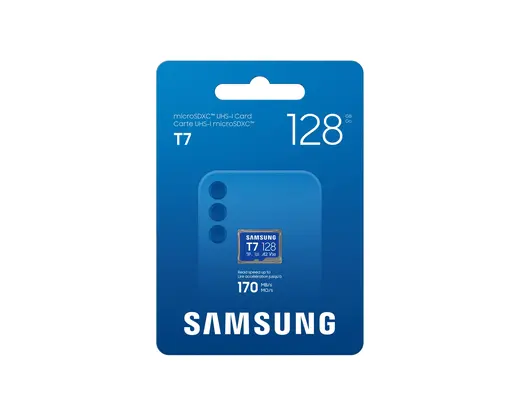 SAMSUNG 128GB T7 MB-MB128T/WW Endurance microSDXC Hafıza Kartı görseli 1