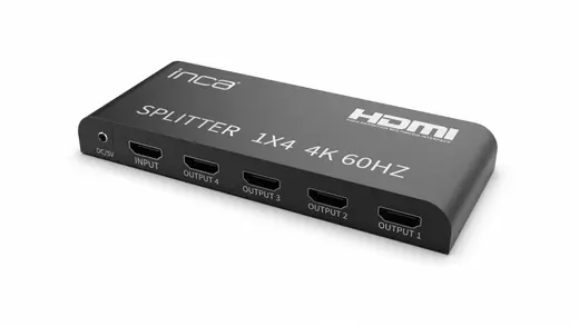 Inca IHSK-460 Hdmı Splitter 1 İn 4Out 4K@60Hz Switch alternatif görünüm