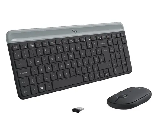 Logitech MK470 ince Kablosuz Set Siyah 920-009435 alternatif görünüm