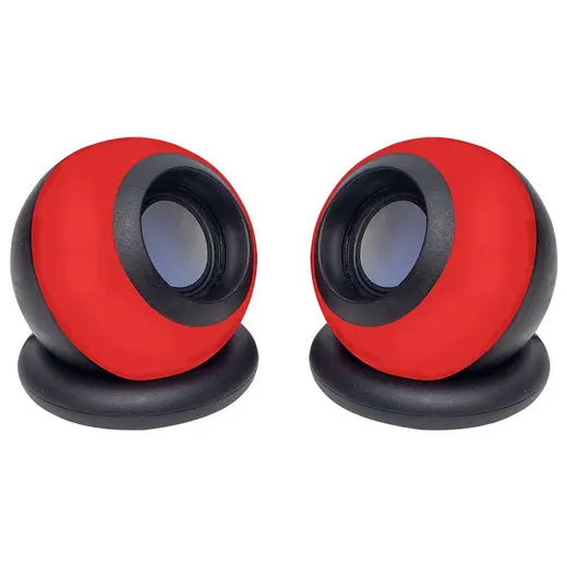 MAGICVOICE D-08L 1+1 USB MİNİ OVAL HOPARLÖR - SPEAKER (2*3 WATT - 4 OHM) alternatif görünüm