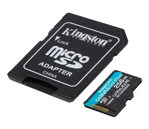 Kingston 256GB mSDXC CanvasGo+ 200MB SDCG4/256GB görseli 3