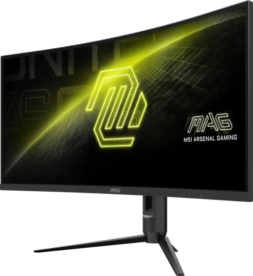 MSI 34" VA MAG 342CQR E2 1MS 180HZ HDMI-DP Kavisli Gaming Monitör 3440x1440 görseli 1