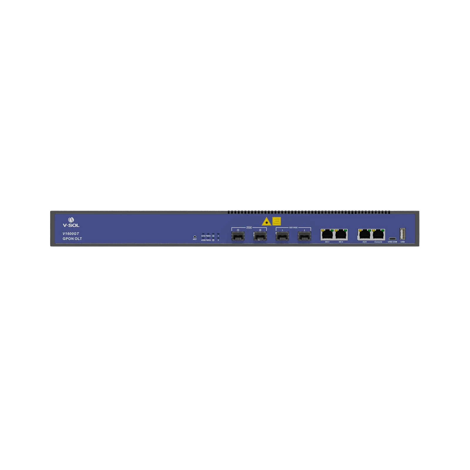 VSOL - 2 PORT - OLT , FTTX , 2X 1G RJ45 , 2xSFP+ , 2x C+++