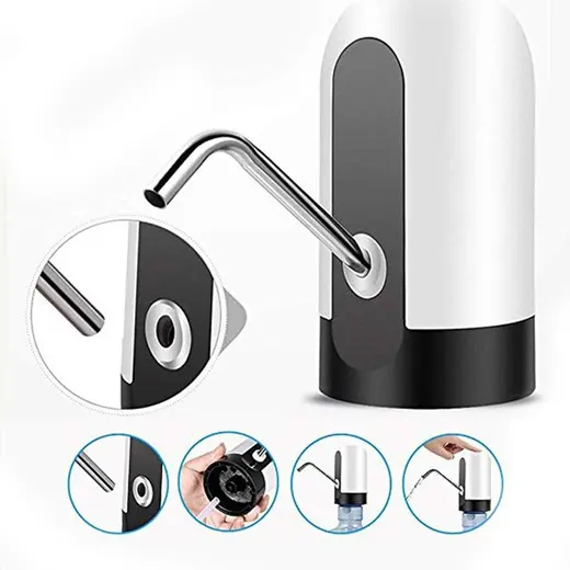 CROWN CRW-1006 USB ŞARJLI OTOMATİK SEBİL DAMACANA SU POMPASI görseli 3