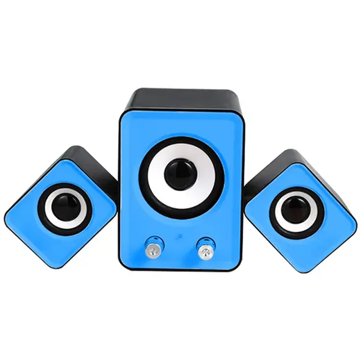 MAGICVOICE FT-202 2+1 USB MİNİ HOPARLÖR - SPEAKER (5W+2W+2W - 4 OHM) görseli 3