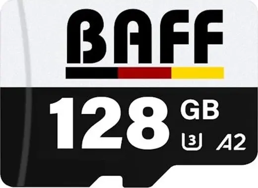 BAFF MicroSD 128GB UHS-I U3 A2 V30 Hafıza Kartı görseli 2