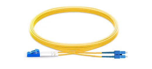 LC-SC (SM) SINGLE MODE FIBER PATCH KABLO - 3 METRE görseli 3