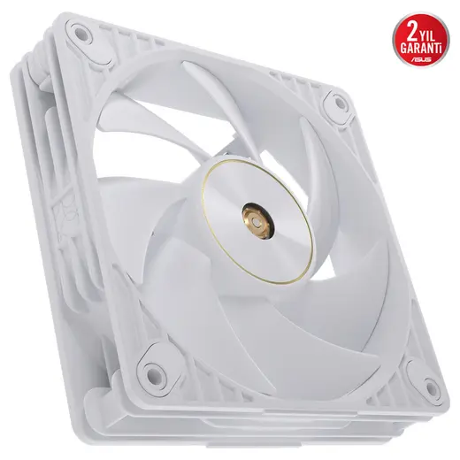 ASUS 120MM ProArt PF120 90DA00M3-B09000 3000RPM PWM Beyaz Kasa/Radyatör Fanı görseli 6