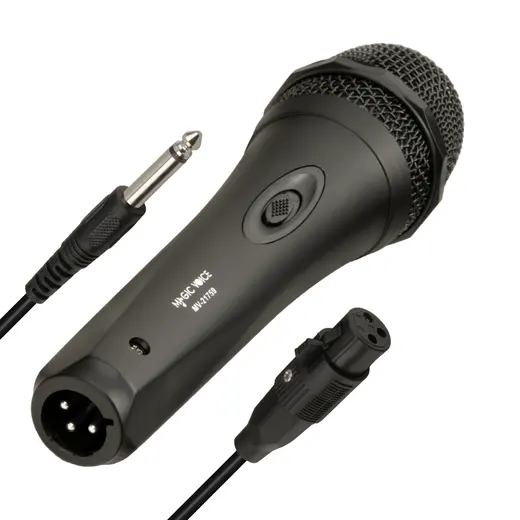 MAGICVOICE MV-21759 DİNAMİK 3 METRE KABLOLU EL MİKROFONU alternatif görünüm