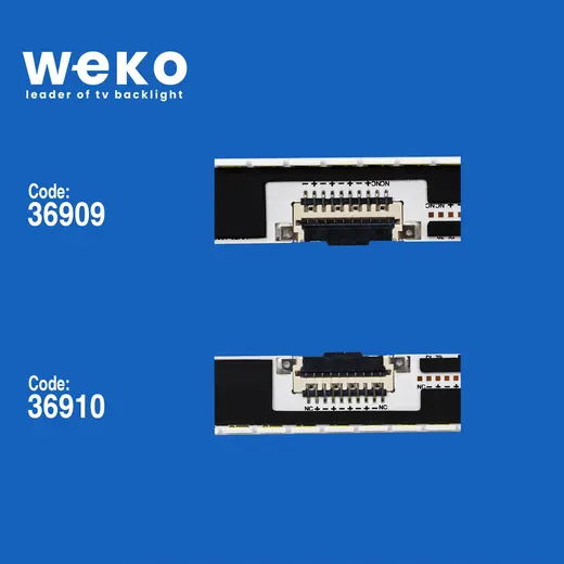 WKSET-6206 36909X1 36910X1 VH70-460SMA/B 2 ADET LED BAR (70LED) alternatif görünüm