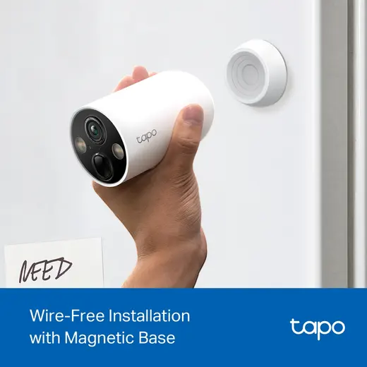 TP-LINK 4MP Bullet 2.1MM Wıfı Kablosuz IP Kamera Tapo C425 görseli 6