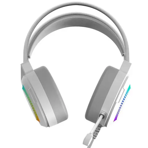 GameBooster HAMMER 7.1 Rainbow Beyaz Gaming Kulaklık H02W görseli 1