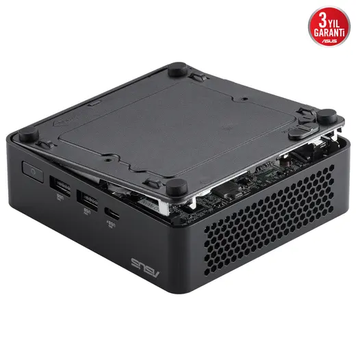 ASUS CORE 3 100U-RAM DİSK YOK-FDOS MINI PC / NUC14 PRO SLIM KIT NUC14RVKI3 / 90AR0062-M00040 görseli 5