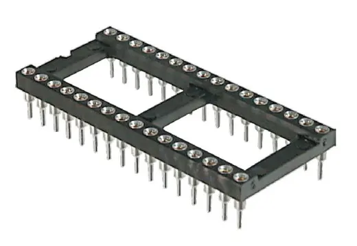 DIGITUS AR 14 HZL-TT Precision Soket, 14 Pin, Bacak aralığı 15,24 mm