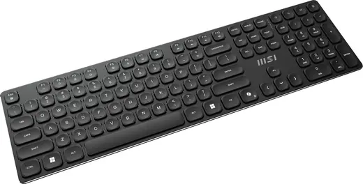 MSI Q TR FORGE K210 Wireless Combo 2.4GHz Şarjlı Klavye Mouse Seti görseli 1
