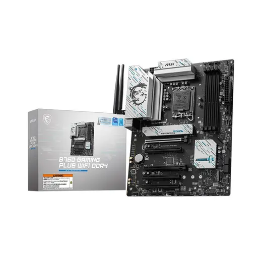 MSI B760 GAMING PLUS WIFI DDR4 1700P DDR4 SES GLAN DP/HDMI SATA3 USB3.2 ATX
