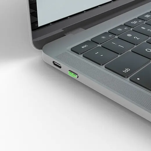LINDY LIN-40426 USB C Port Blocker 4pcs + Key, Green görseli 5