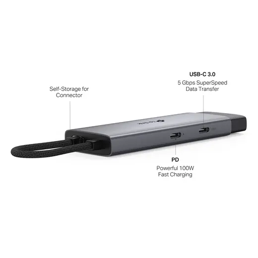 TP-LINK UH5020C USB-C 5 Port 5Gbps 4K 60Hz HDMI 100W PD Hub Çoklayıcı görseli 8