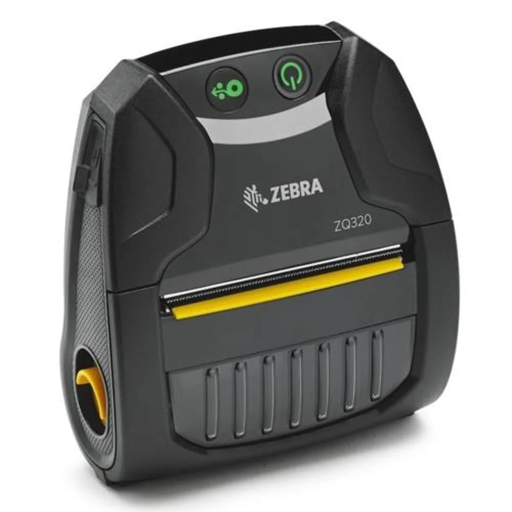 Zebra ZQ320 Plus Mobil Barkod Yazıcı Siyah - ZQ32-A0E04TE-00