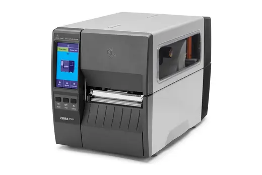 ZEBRA 203dpi ZT231T Termal Transfer USB,Ethernet Endüstriyel Barkod Yazıcı görseli 3