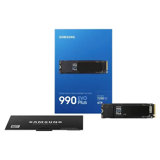 Samsung 990 Evo Plus 4TB M.2 NVMe (7250-6300MB/s) görseli 3